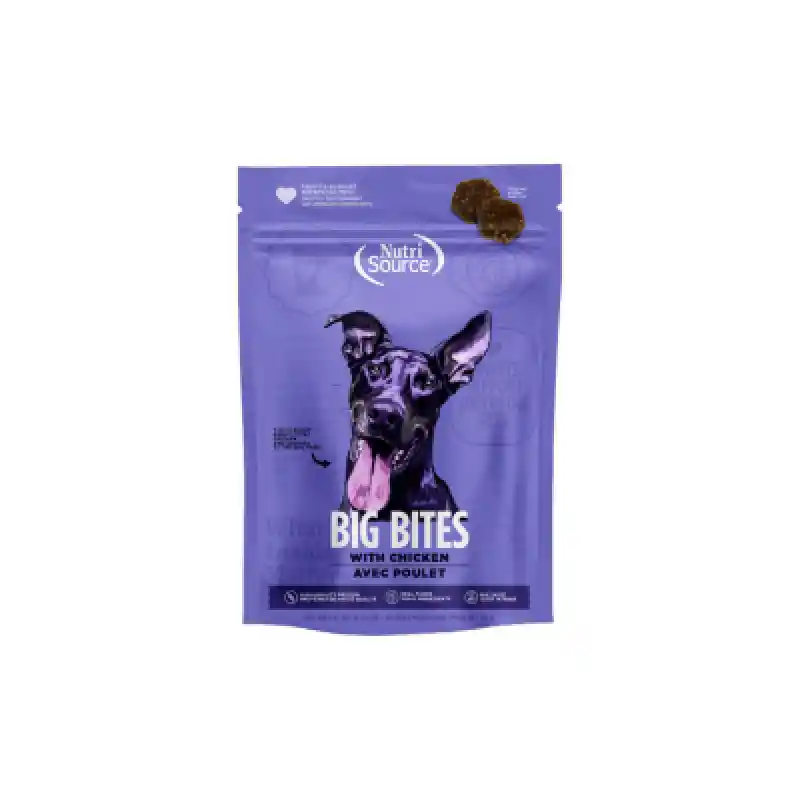 Nutrisource Element Big Bites Chicken -Dog Treat -  14oz