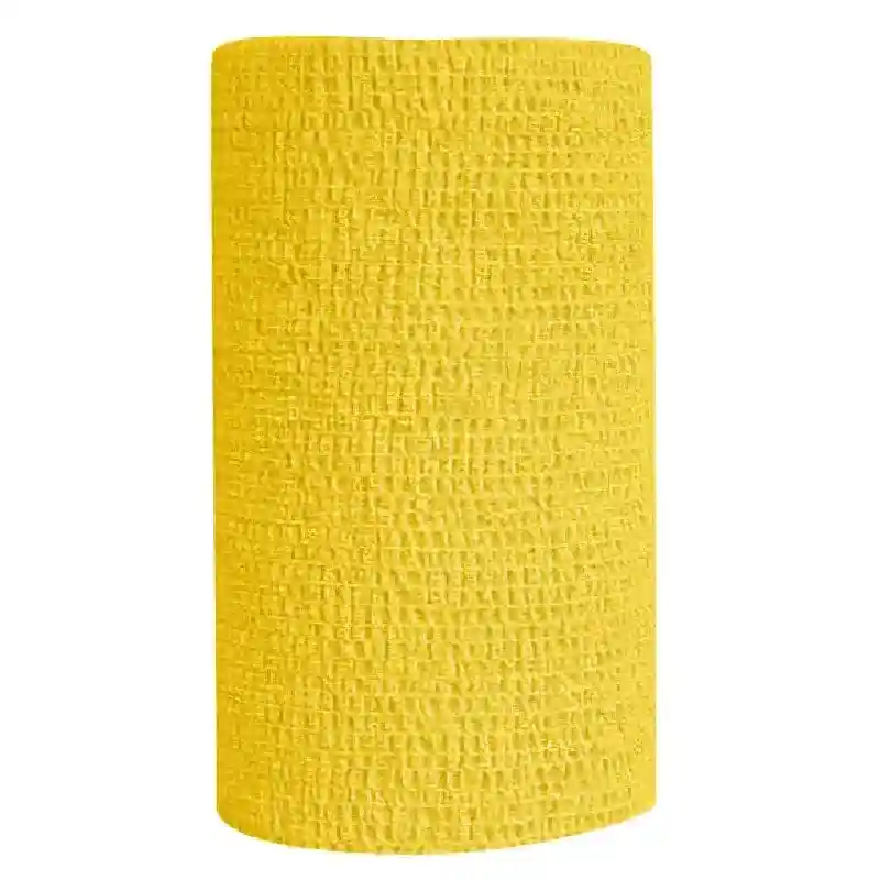 CoFlex Vet Cohesive Bandage- 4" x 5 yards - Yellow