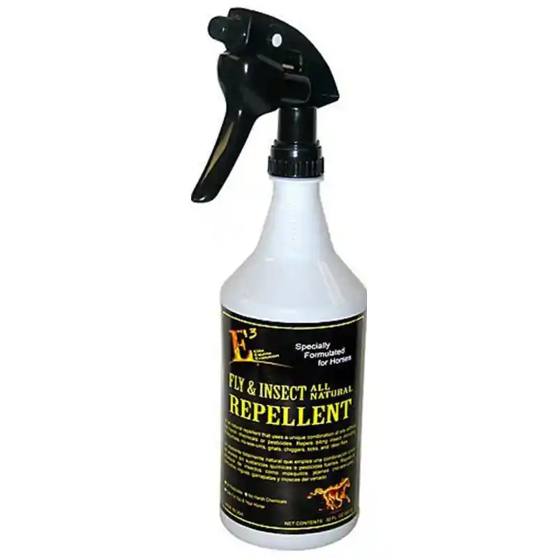 E3 All Natural Fly & Insect Repellent 32oz