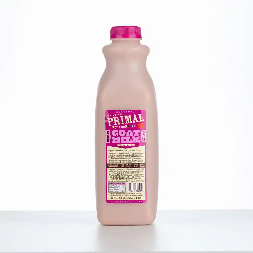 Raw Goat Milk Cran Blast 32oz