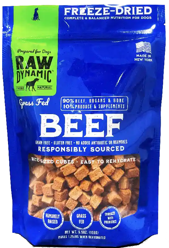 Raw Dynamic Fd Canine - Beef 5.5oz
