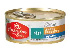 Chicken Soup Classic Adult Wet Cat Food Chicken And Turkey Pate - 5.5oz Can