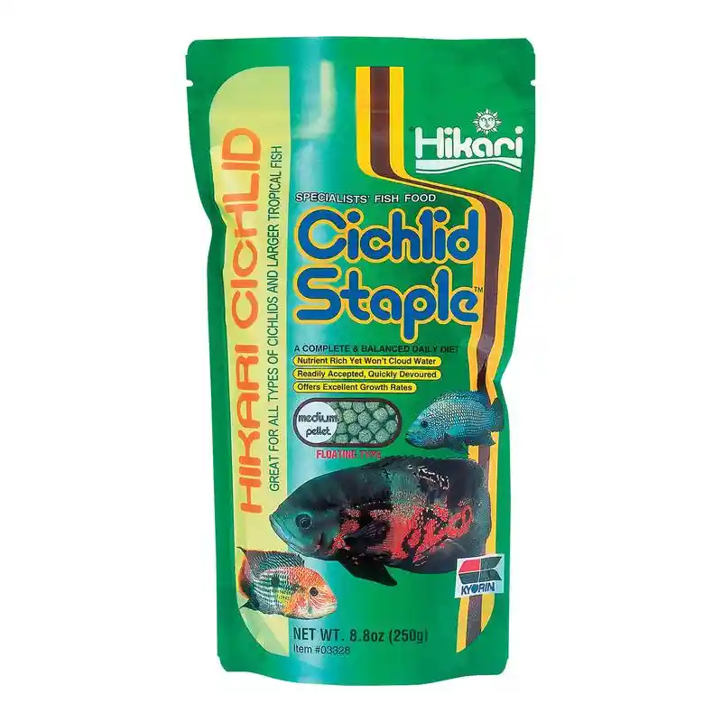 Cichlid Staple 8.8 Oz Medium
