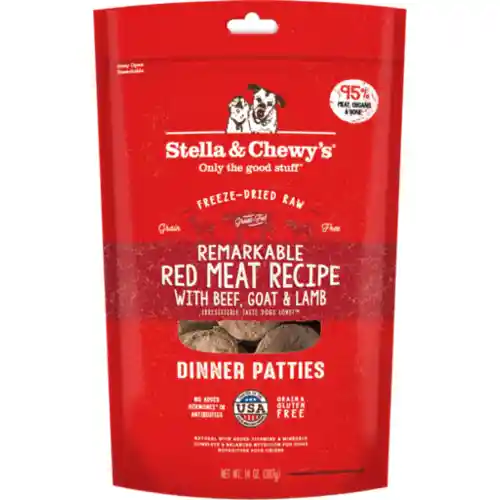 Stella & Chewy's - Freeze Dried - Red Meat Dinner - Dog Food-  14oz