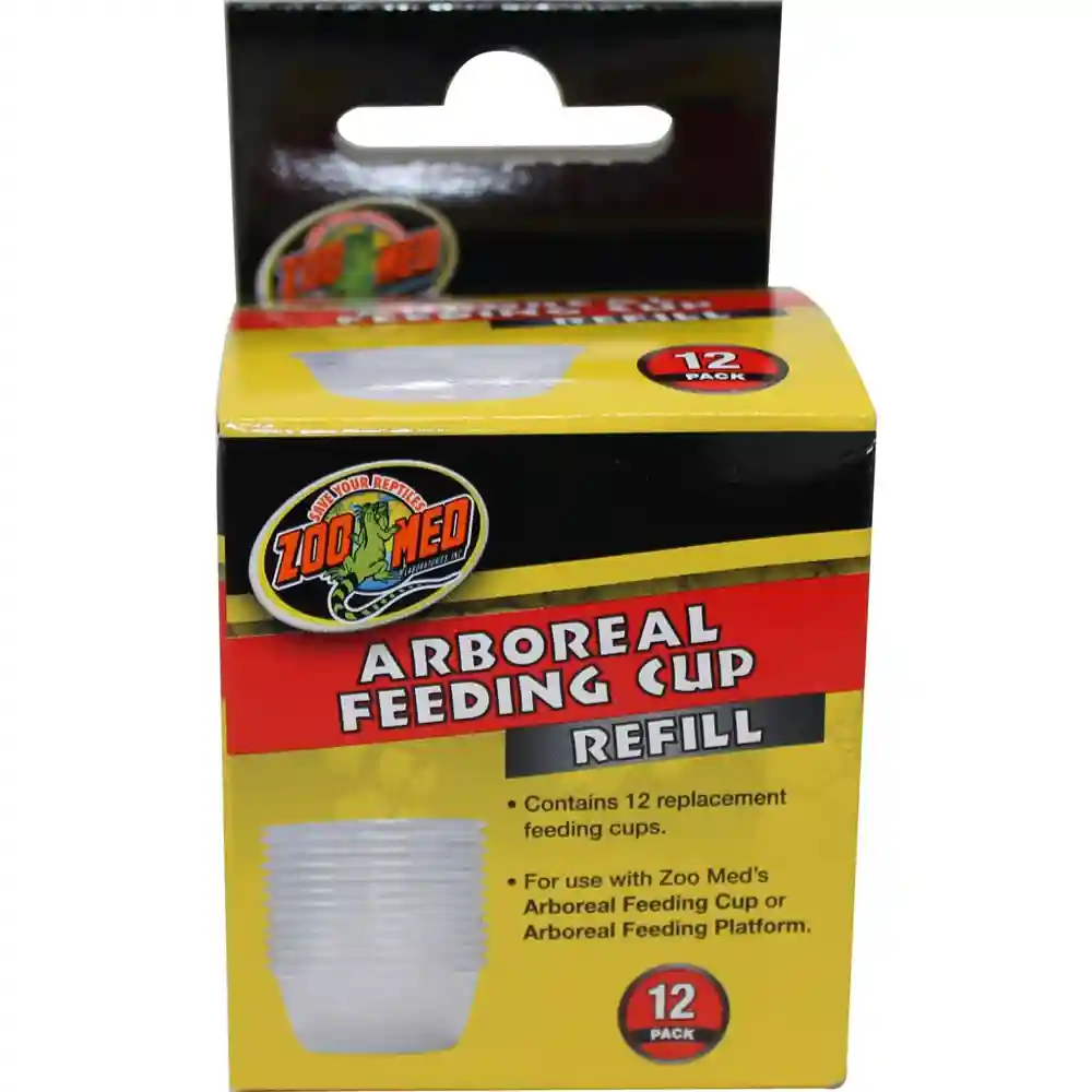 Zoo Med Arboreal Feeding Cup Refill 12pk
