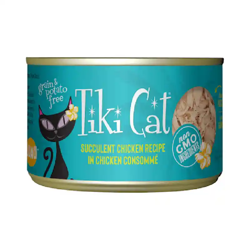 Tiki Cat Puka Puka Luau Succulent Chicken 2.8oz