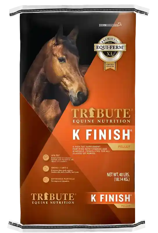 K Finish Extruded, High Fat Supplement 40lbs