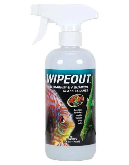 Zoo Med Wipe Out Terrarium Glass Cleaner 16 Oz