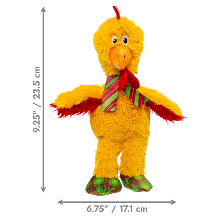 KONG Holiday Knots Chicken Small dimension view