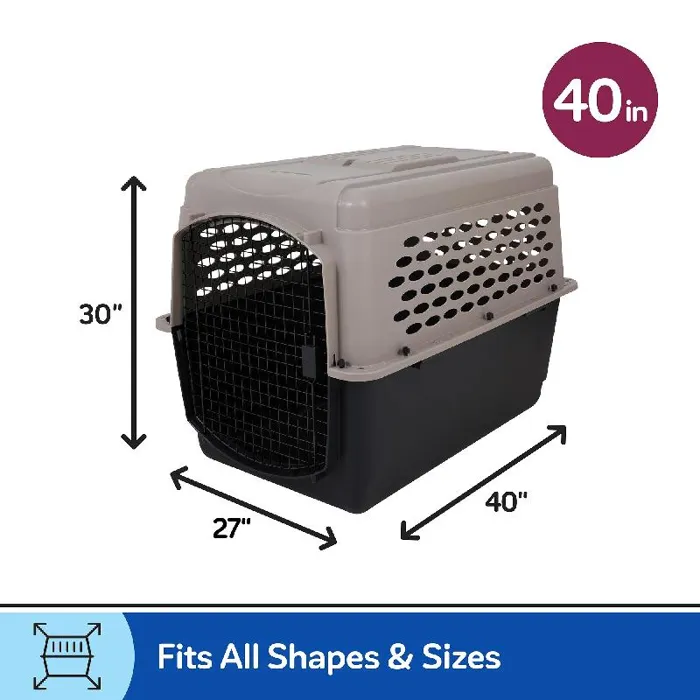 Petmate Vari Kennel 70-90-lb Bleached Linen