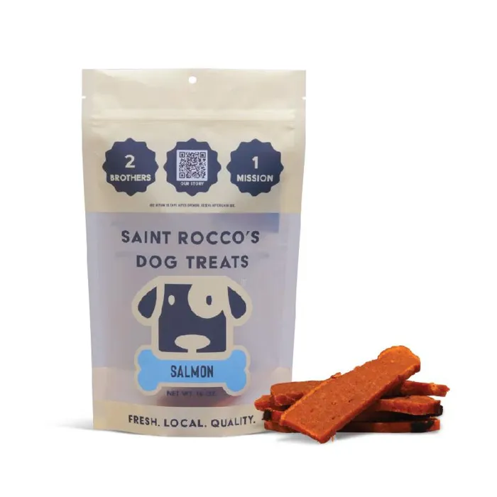 Saint Rocco's Salmon Treats 8-oz