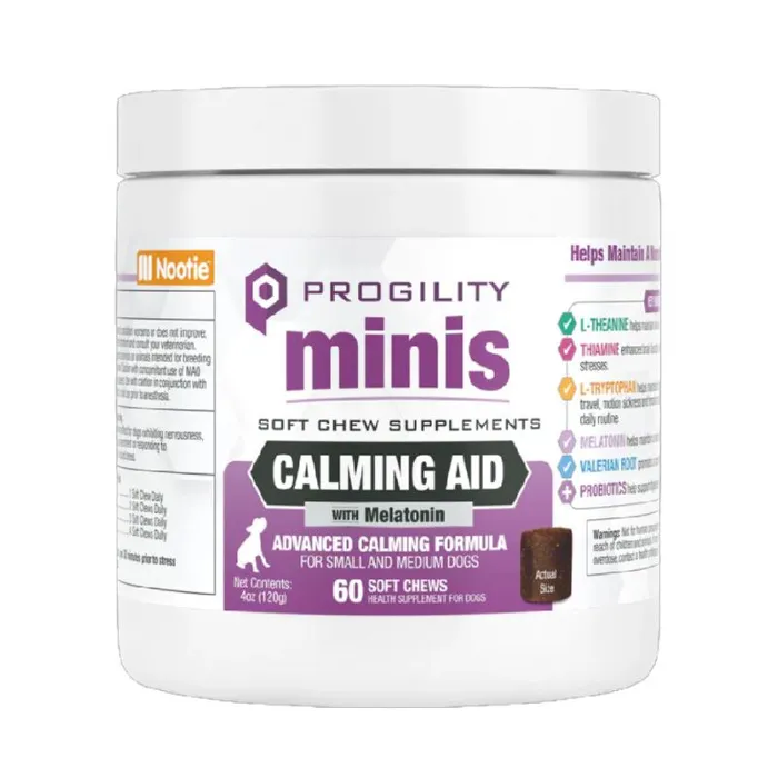 Nootie Progility Calming Supplement Mini 60-ct