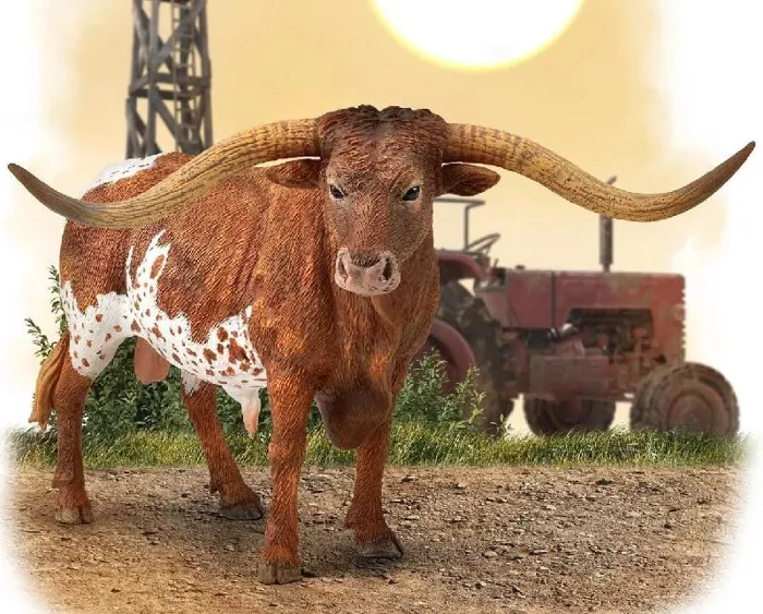 Breyer CollectA- Texas Longhorn Bull