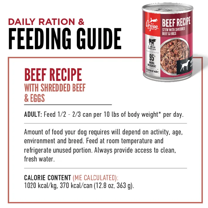 Champion Dog Orijen Gf Bf Stew Can 12.8-oz