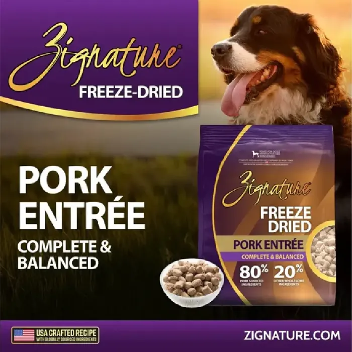 Zignature Freeze Dried Pork Entrée 4 Oz