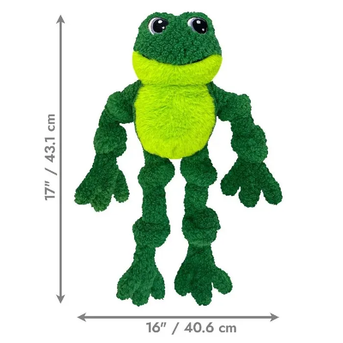 Kong Holiday Knots Bow Tie Frog large/XL