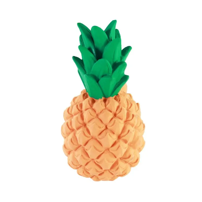 Rascals By Coastal Latex Dog Toy, Pineapple, 5"