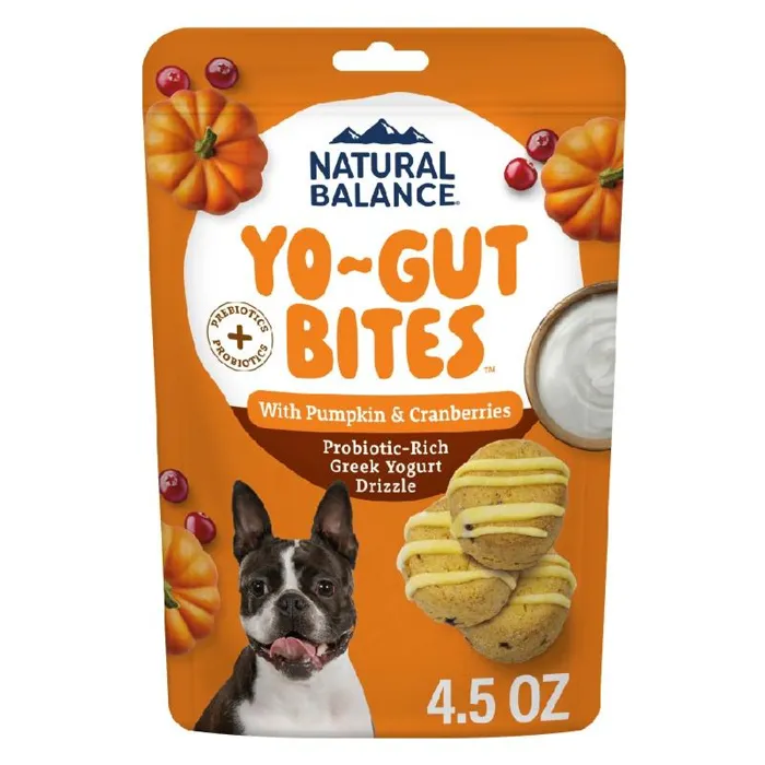 Yo-Gut Bites Pumpkin & Cranberries 4.5oz