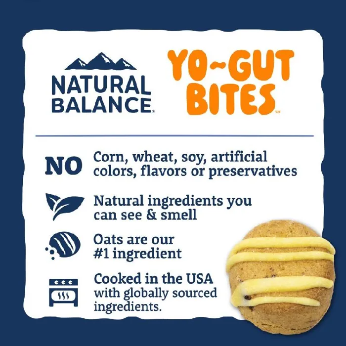 Yo-Gut Bites Pumpkin & Cranberries 4.5oz