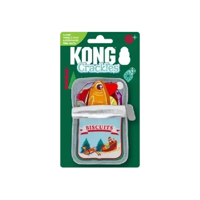 Kong Holiday Crackles Sardine Cat Toy