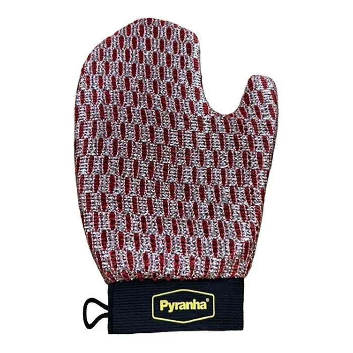 Pyranha Ultimitt Scrubbing Mitt Red