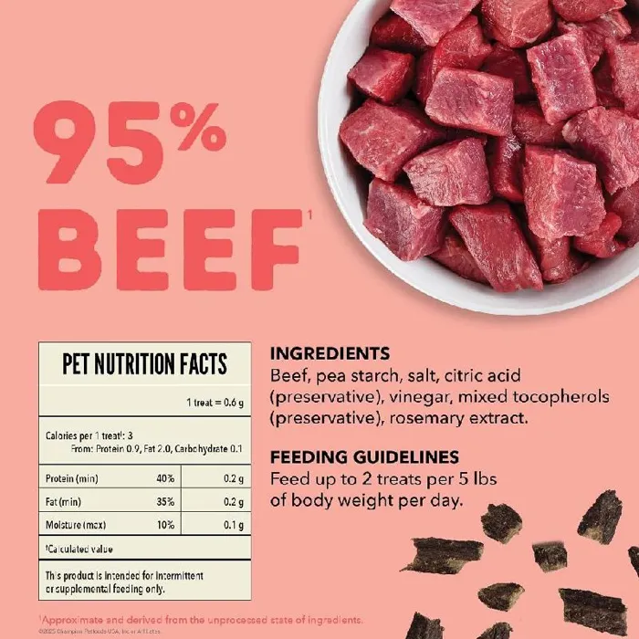 Acana Treat Jerky Bites Beef 6oz