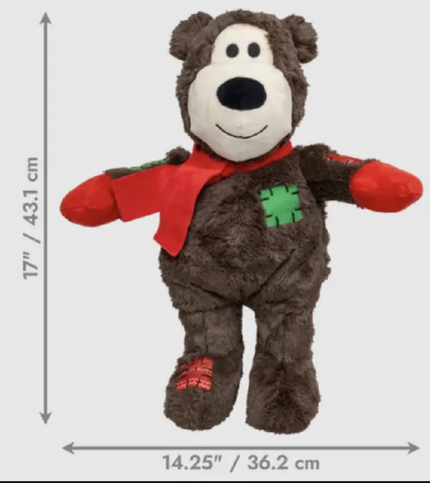 Kong Holiday Wild Knots Jumbo Bear