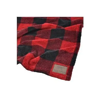 Tall Tails Blanket Fleece 20x30 Hunters Plaid