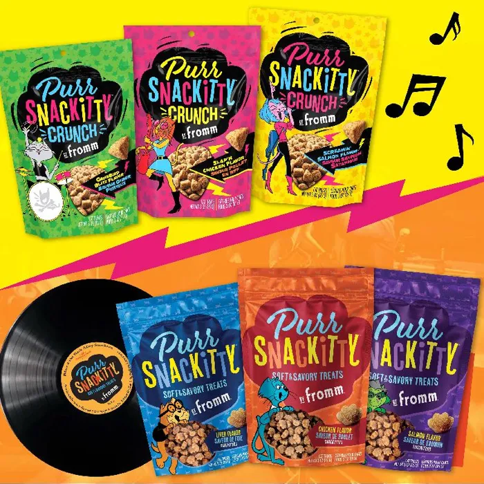 Fromm Purrsnackitty Crunch Gamebird Blitz Treat3oz