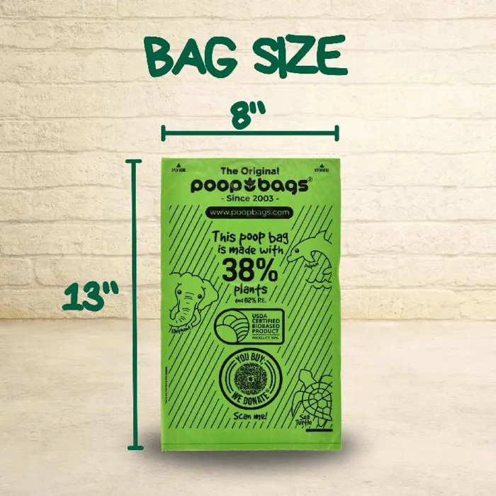 The Original Poop Bag 15-ct  Roll Unscented