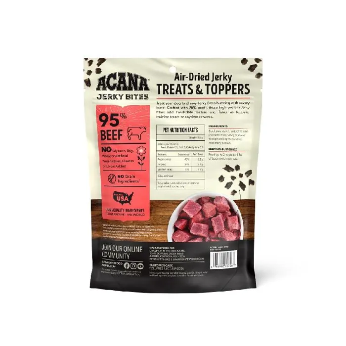 Acana Treat Jerky Bites Beef 6oz