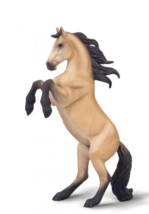 Breyer CollectA - Warlander Mare Rearing Buckskin