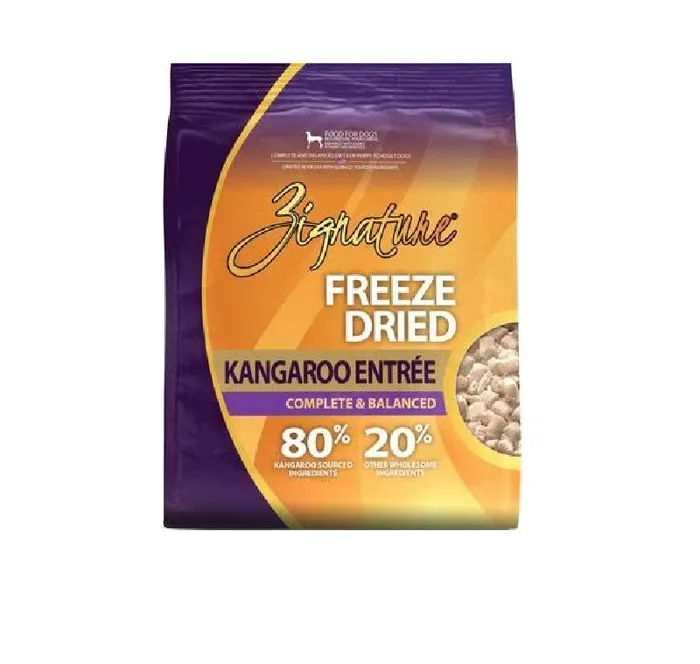 Zignature Freeze Dried Kangaroo Entrée 4 Oz