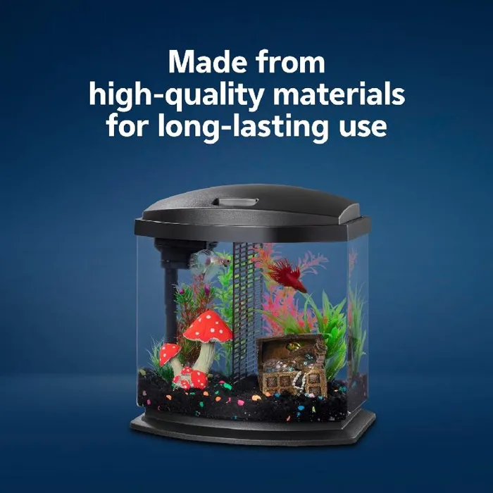 2.5gal Bettabow Kit LED Smartclean Black