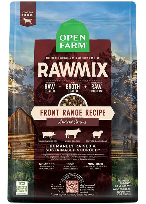Open Farm Rawmix Ancient Dog Front Range 20-lb