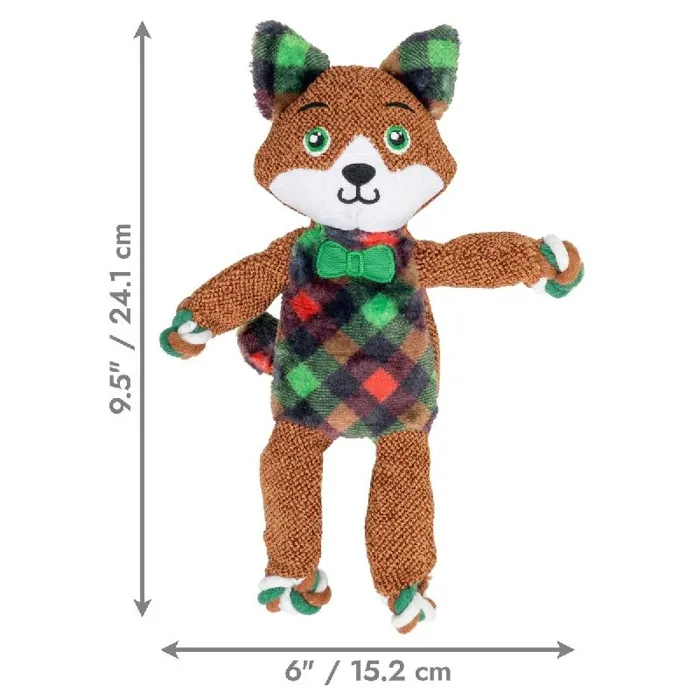 Holiday Floppy Knots Dapper Fox Small/Medium