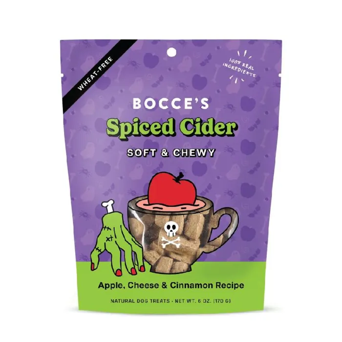 Bocce's Halloween Soft & Chewy Spiced Cider 6-oz