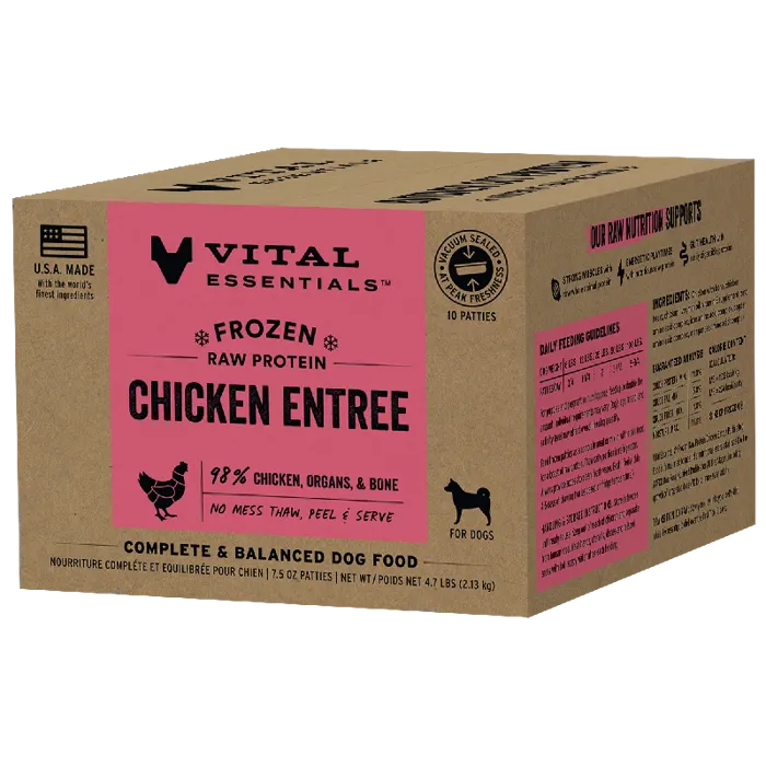 Ve Frozen Bulk Chicken Patties 11.25lb