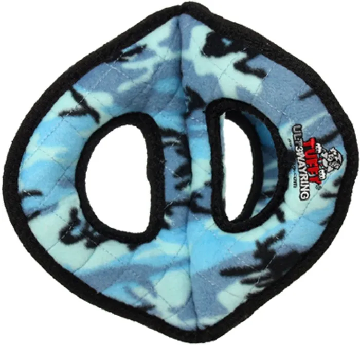 Tuffy Ultimate - 3 Way Ring Camo - Dog Toy
