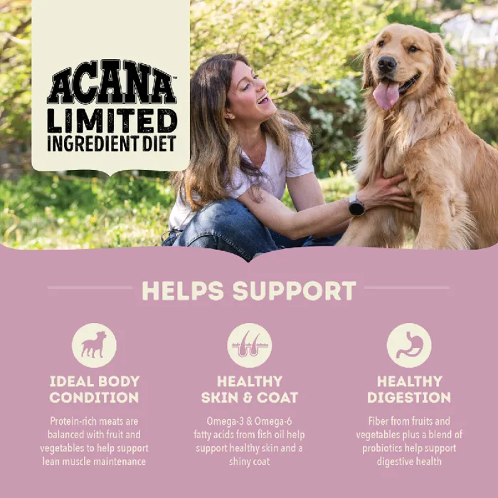 Acana Singles Lamb/apple Grain-free 25-lb