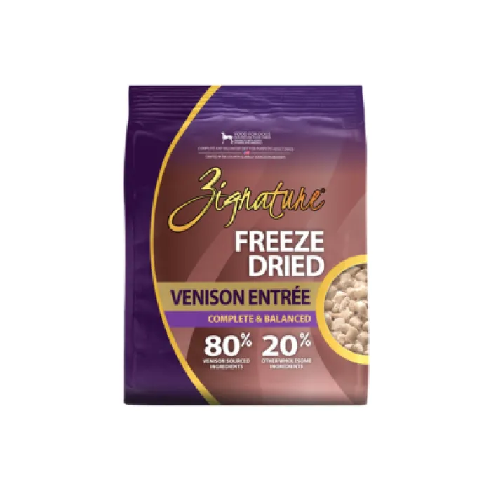 Zignature Freeze Dried Venison Entrée 12.5 Oz