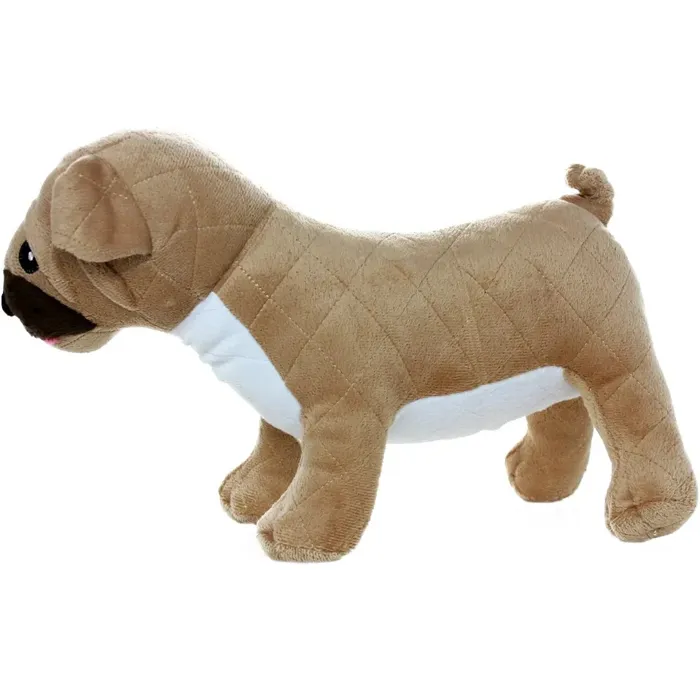 Tuffy Mighty - Farm - Pug - Durable Plush Dog Toy