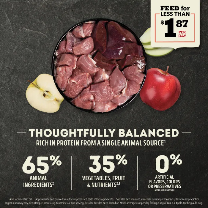 Acana Singles Lamb/apple Grain-free 25-lb