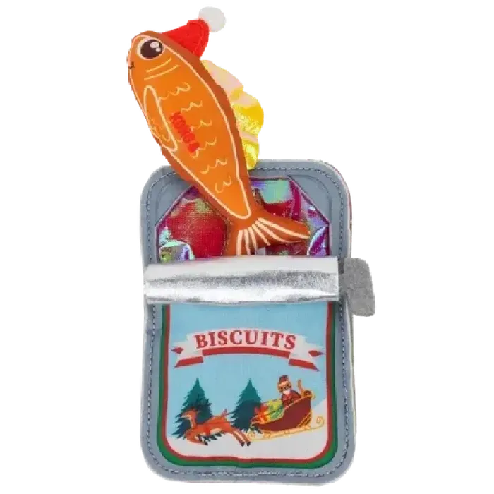 Kong Holiday Crackles Sardine Cat Toy
