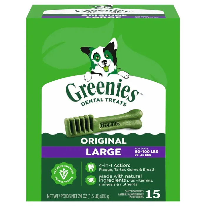 Greenies Original Dental Chews Large 15ct