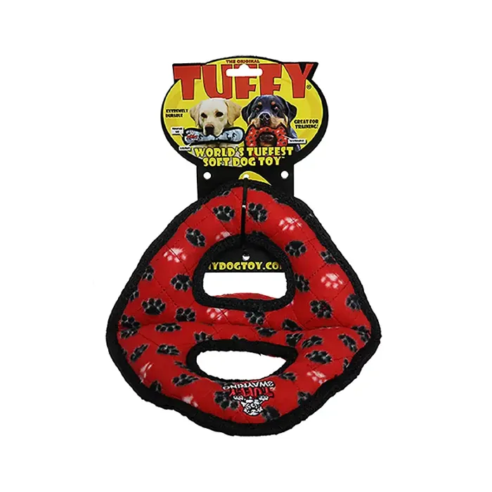 Tuffy Ultimate-  3 Way Ring - Red Paw