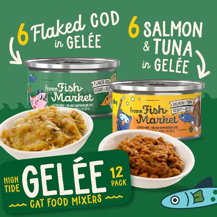 Fromm Cat Fish Market High Tide Gelee Mixers Varie