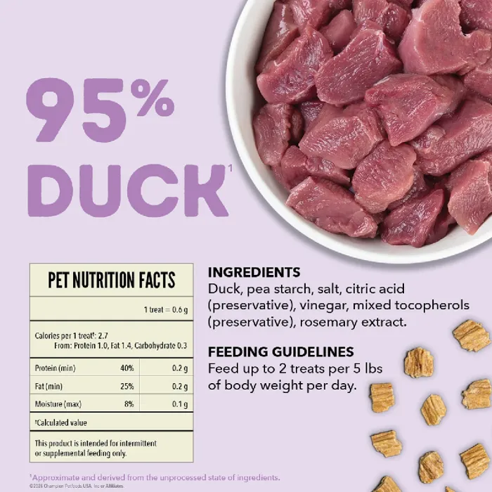 Acana Treat Jerky Bites Duck 6oz
