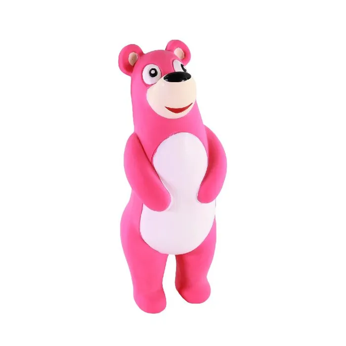 Rascals By Coastal Latex Dog Toy, Cheeky Bear, 7"