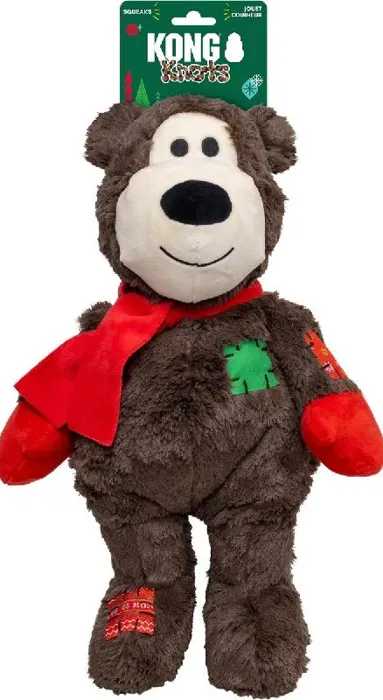 Kong Holiday Wild Knots Jumbo Bear